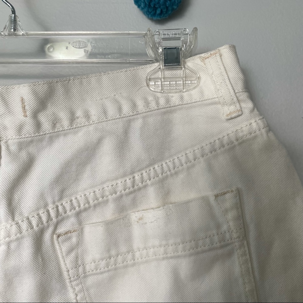 Free People Tulum Ivory Denim Shorts - Picture 8 of 8